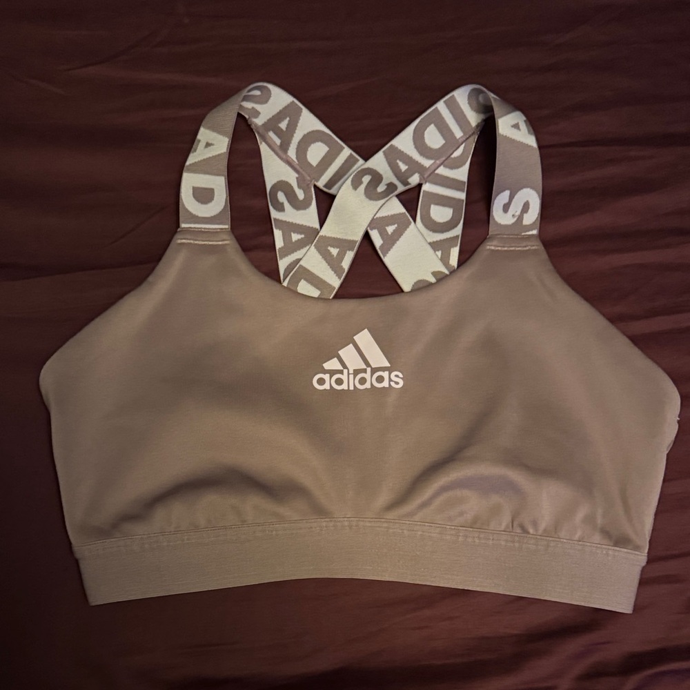 Adidas Sports Bra with Logo Straps